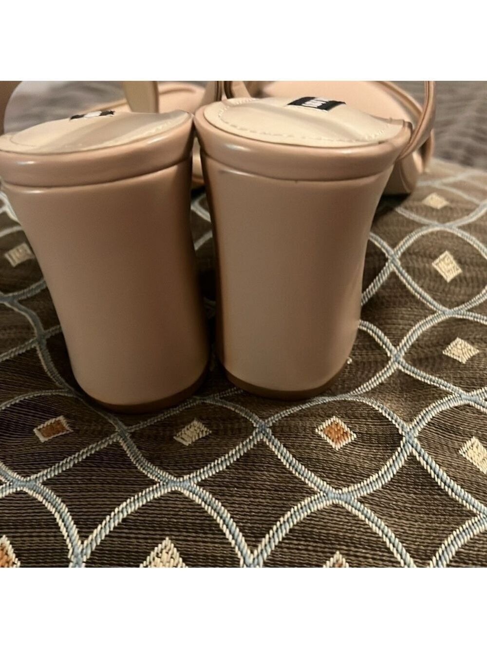 Nine West sandals. Light pink/ beige - Picture 4 of 6